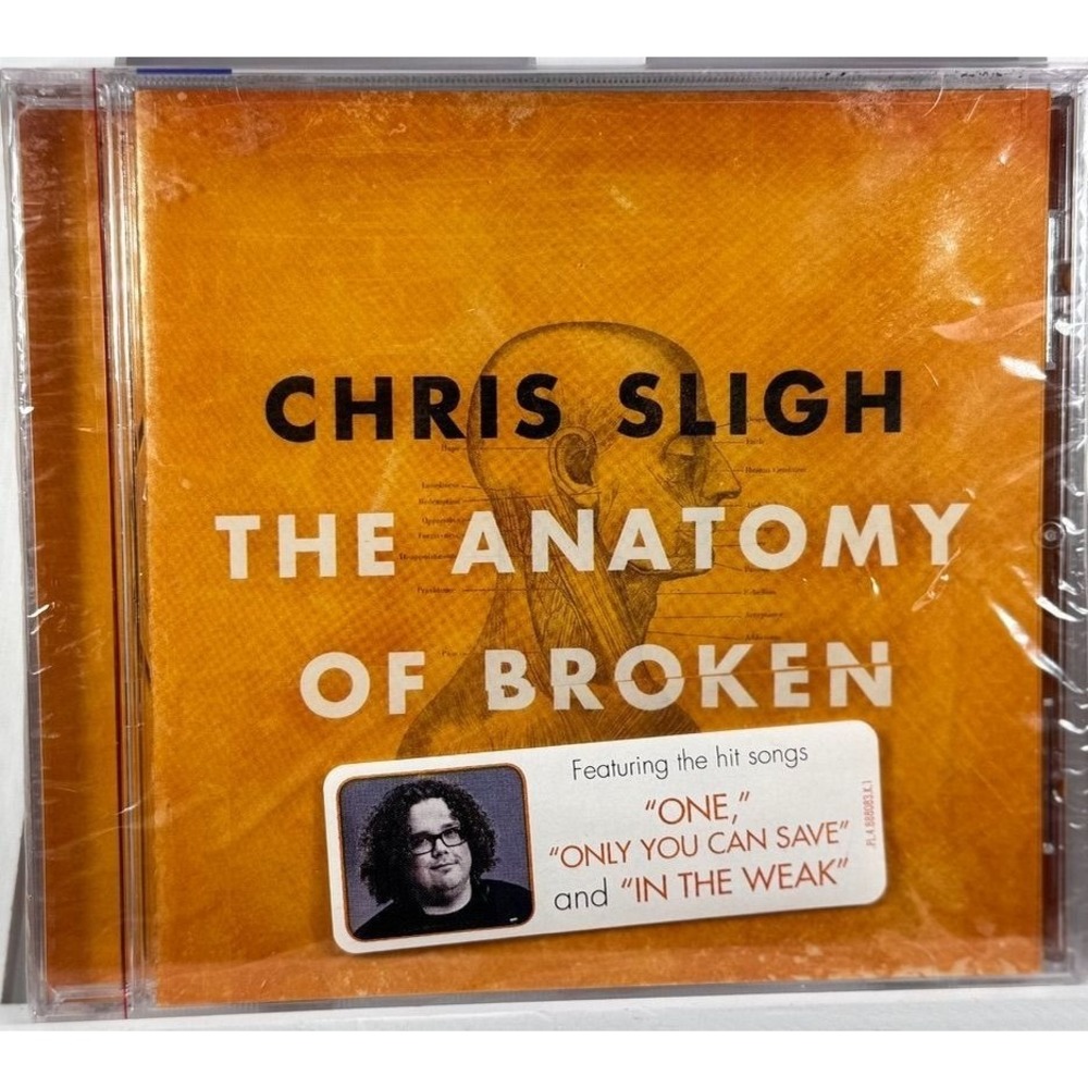 Chris Sligh The Anatomy of Broken CD ~ Sealed ~ Christian Pop / Word Label